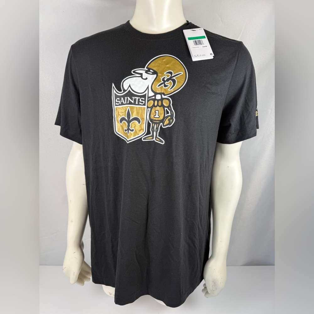 New Orleans saints Nike NFL tee size xl